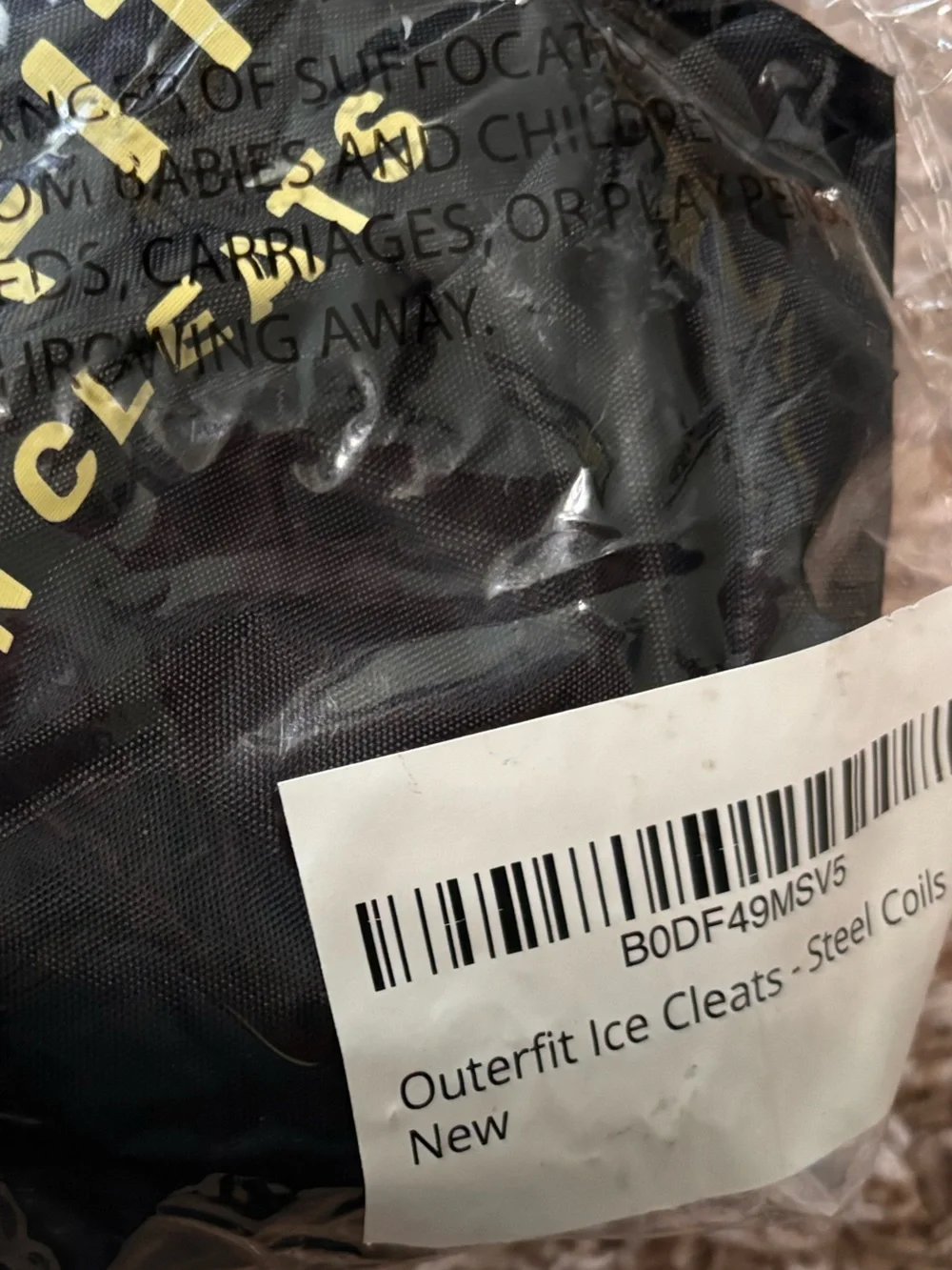 NWT OUTERFIT traction cleats